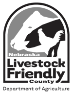 Nebraska Livestock Friendly County
